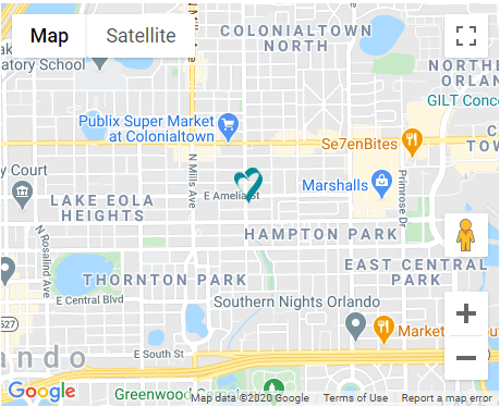 Map to Dentist in Orlando FL